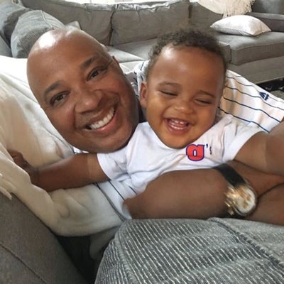 Grand Daddy Duty: Rev Run Poses It Up With Angela Simmons’ Son